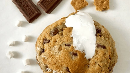 Bakery Style S'mores Cookie Recipe
