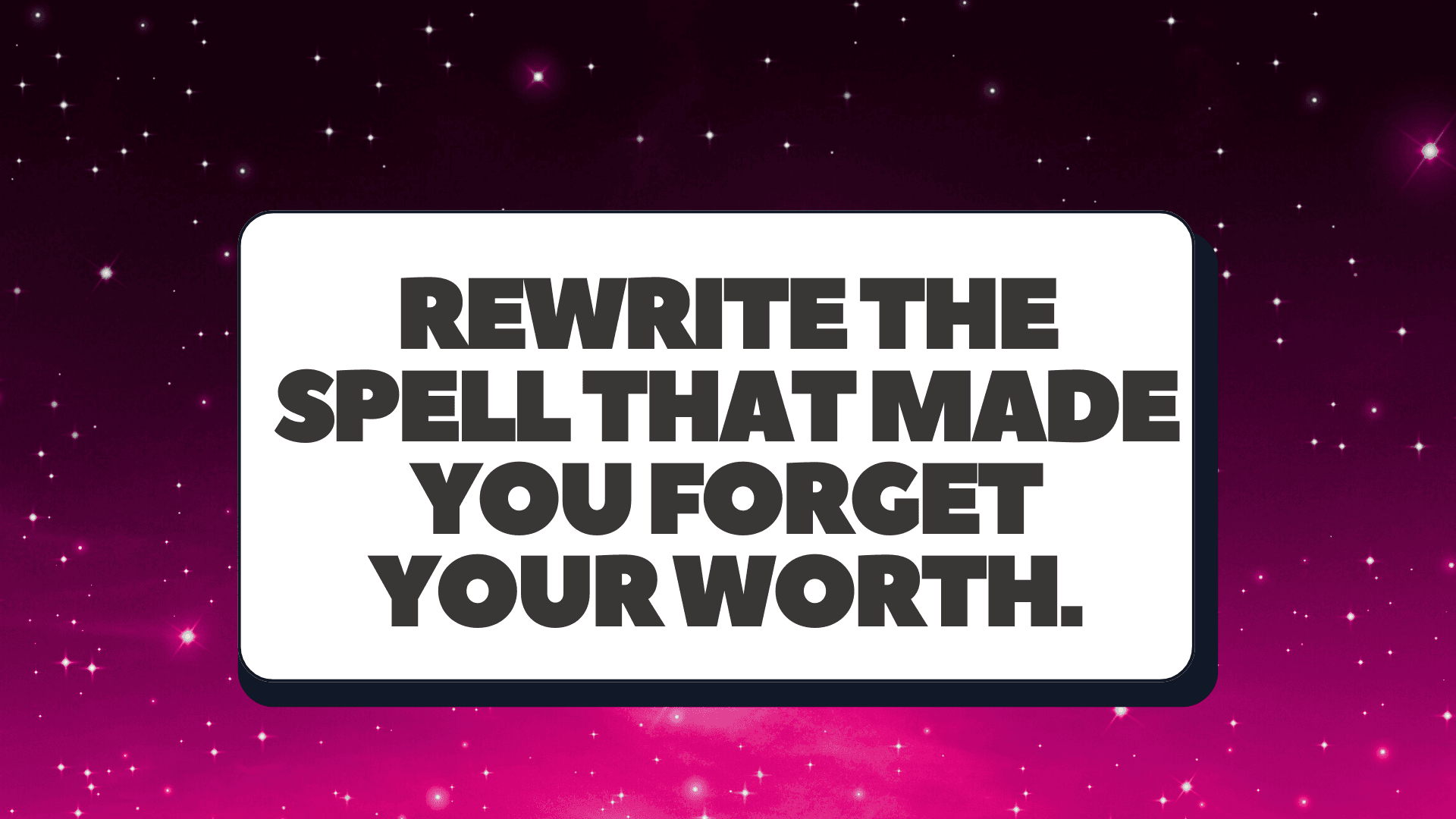 VENUS ACTIVATION: Rewire the Way You Love Yourself