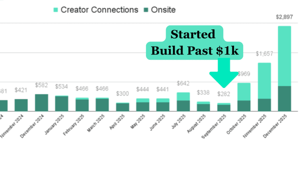 Build Past $1k