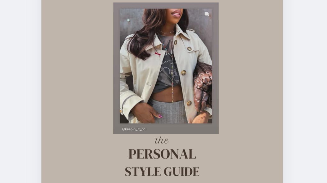 The Personal Style Guide: A Foundational Tool
