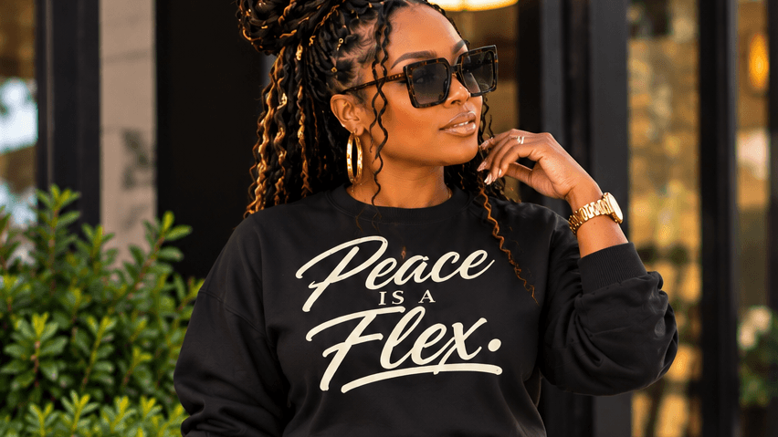 Peace Is A Flex Sweatshirt | S-XL