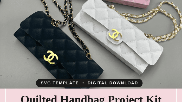 Quilted Handbag Party Favor Project Kit