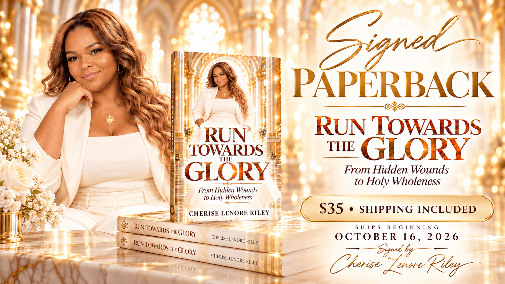Run Towards the Glory | Signed Paperback