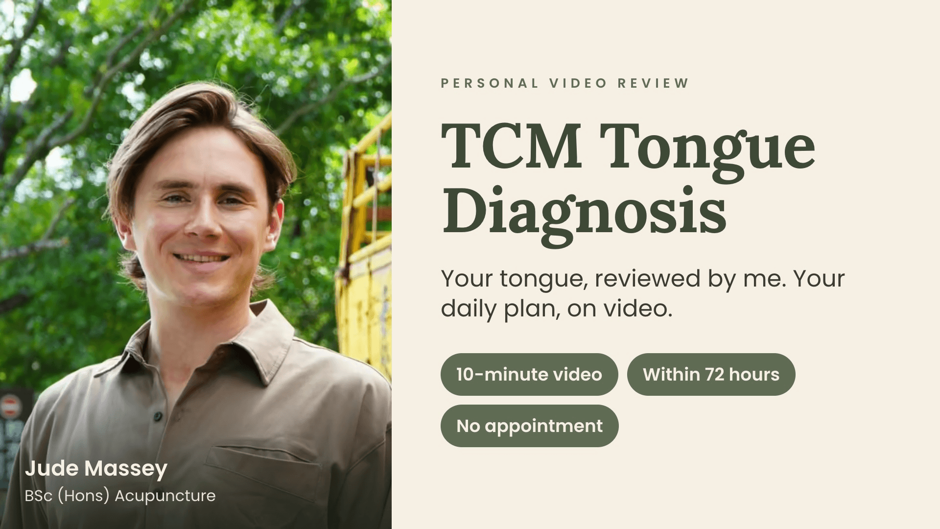 TCM Tongue Diagnosis + Your Daily Plan