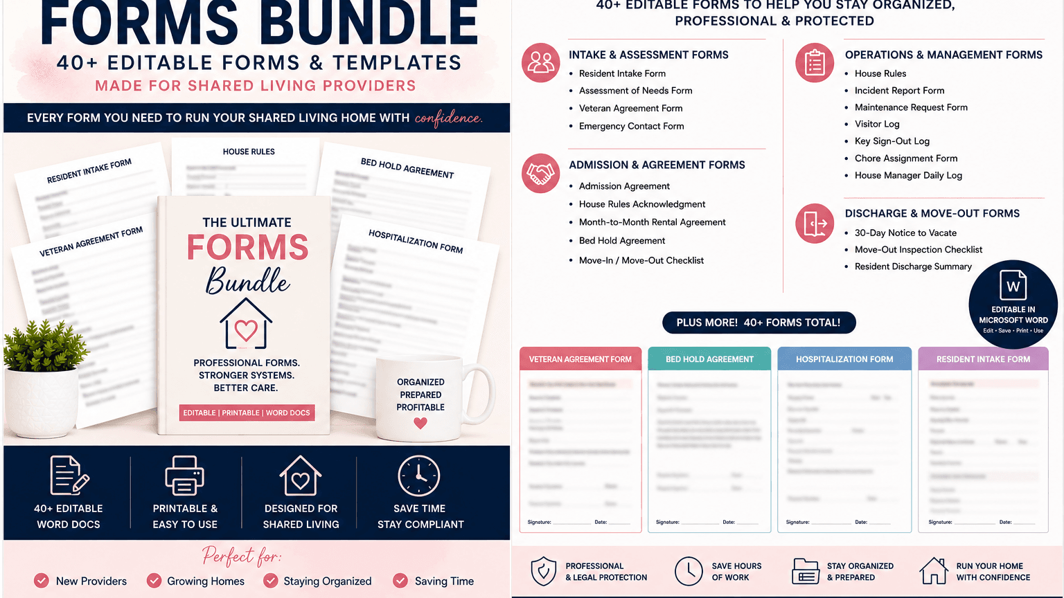 The Ultimate Group Home Business Forms Bundle