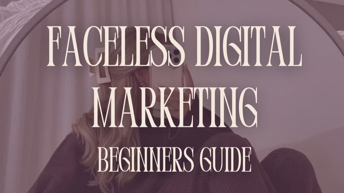 Faceless Marketing Guide