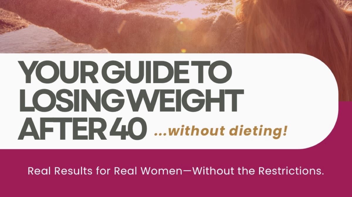 Your Guide to Losing Weight After 40
