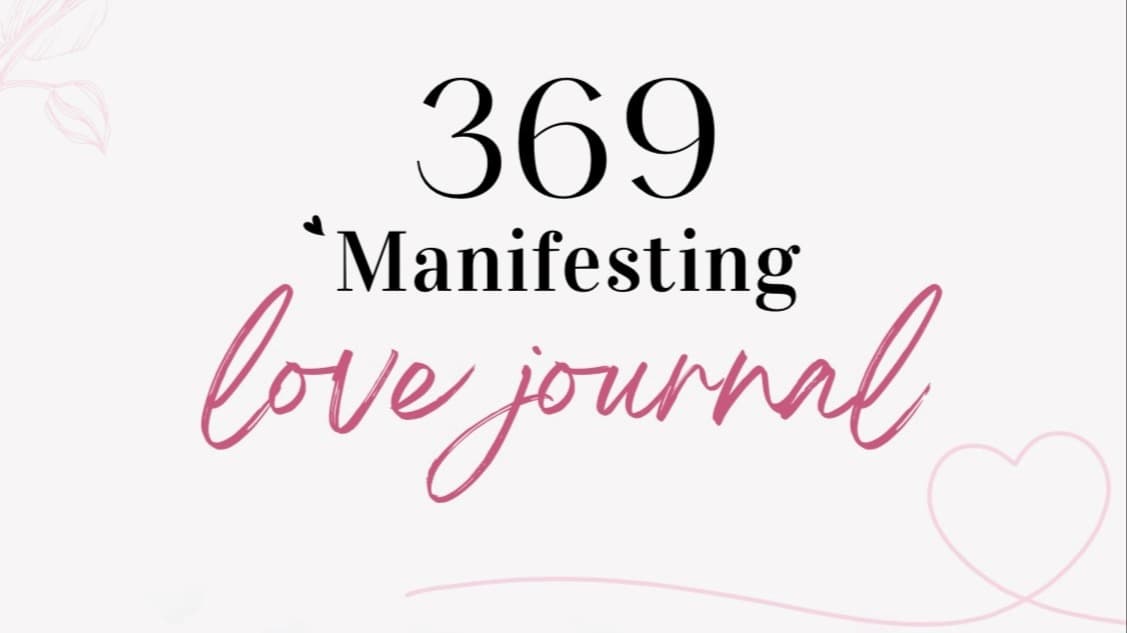 Get My Love Journal Now!