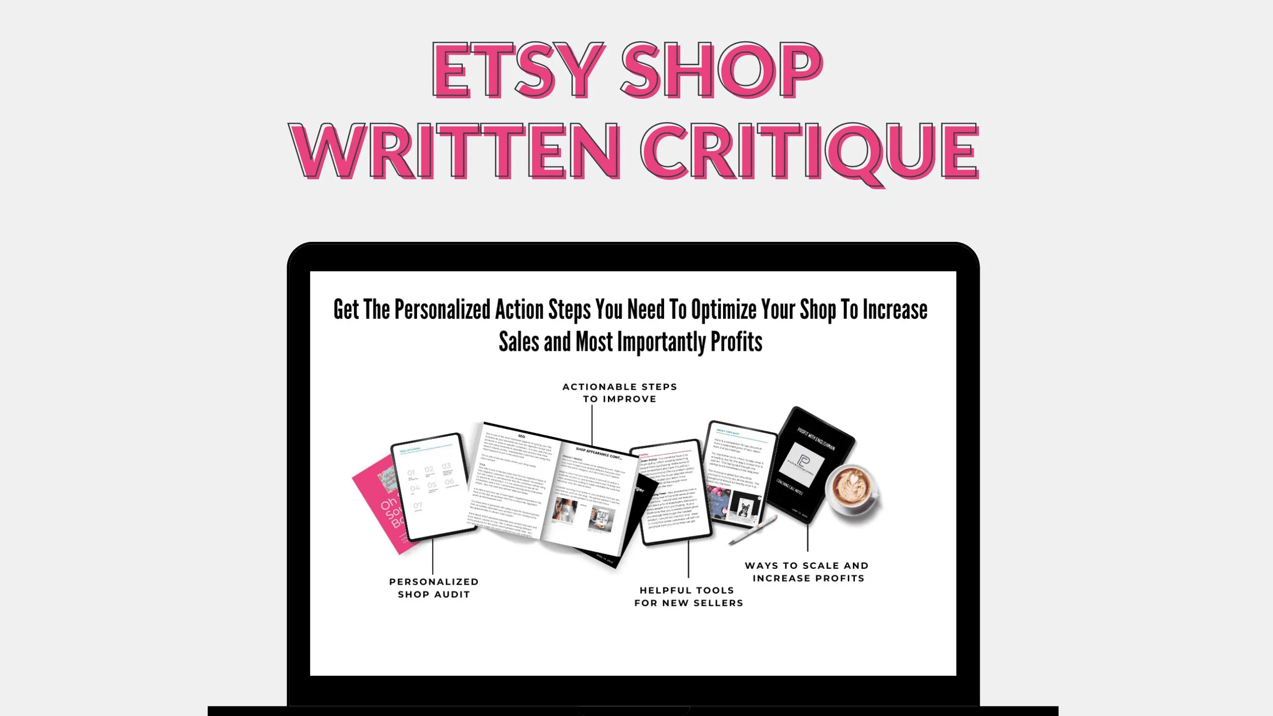Etsy Shop Written Audit — Exactly What to Fix
