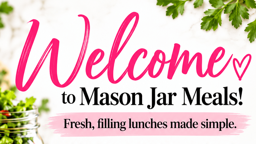 Mason Jar Meals