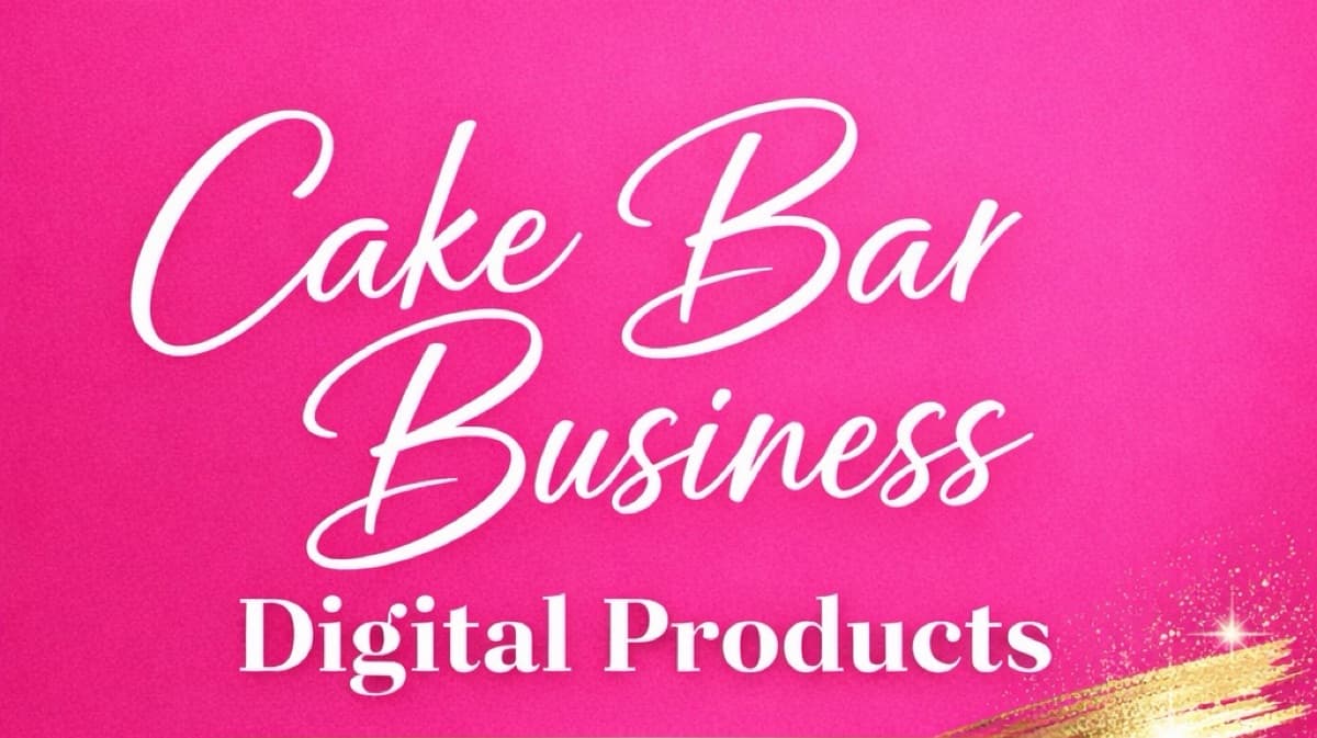 Cake Bar Business Starter Pack!