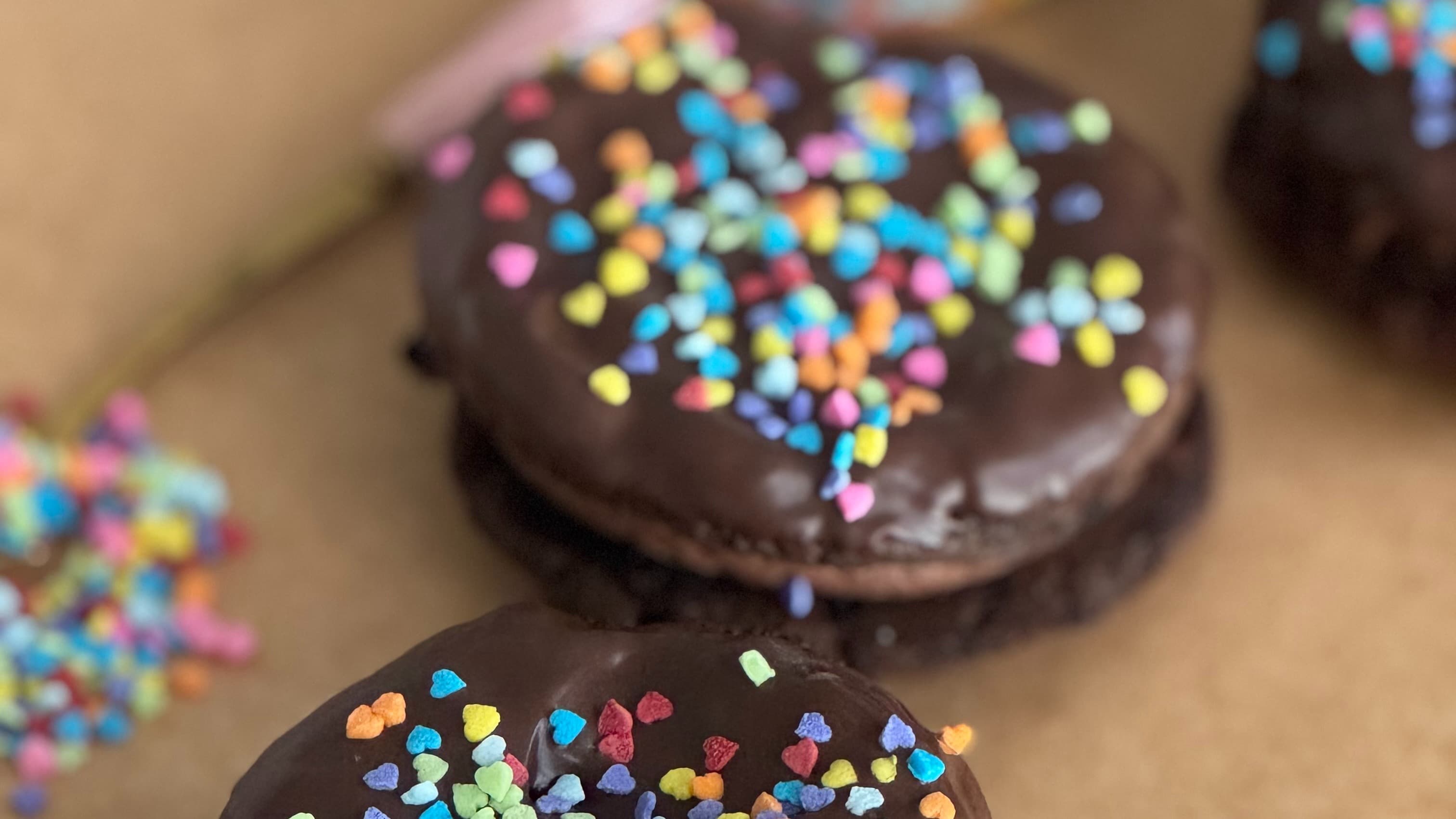 Cosmic Brownie Cookie Sandwich