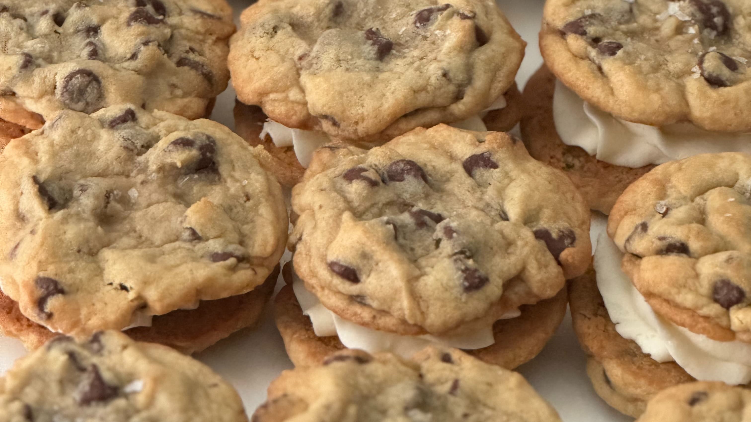 Chocolate Chip Cookie Sandwich