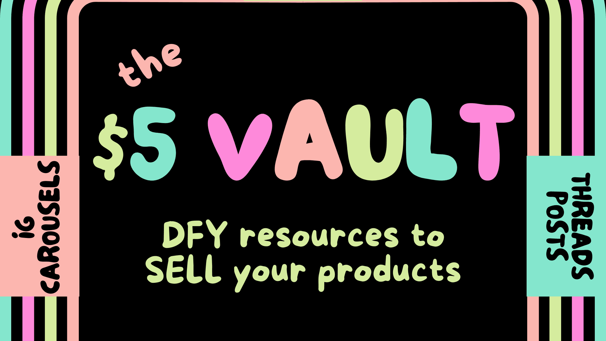 Get My $5 VAULT Now!
