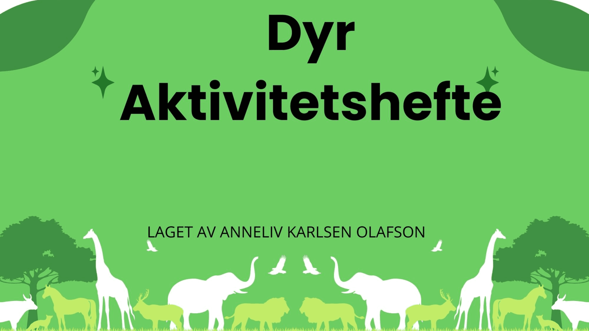 Aktivitetshefte DYR