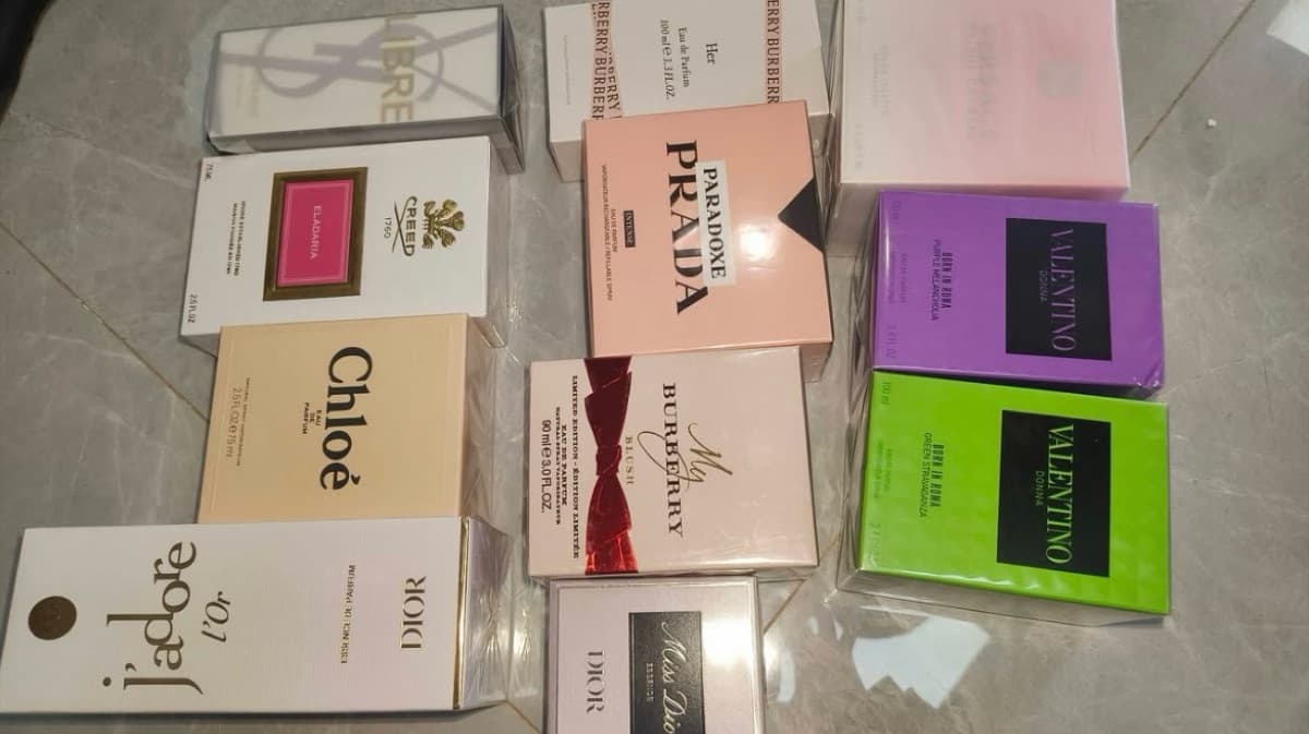 Perfume and cologne vendors
