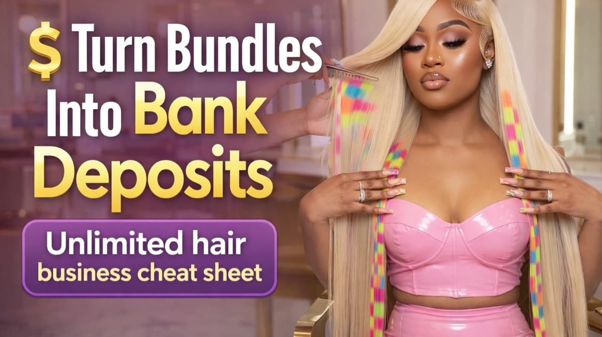 Hair Business Cheat Sheet 