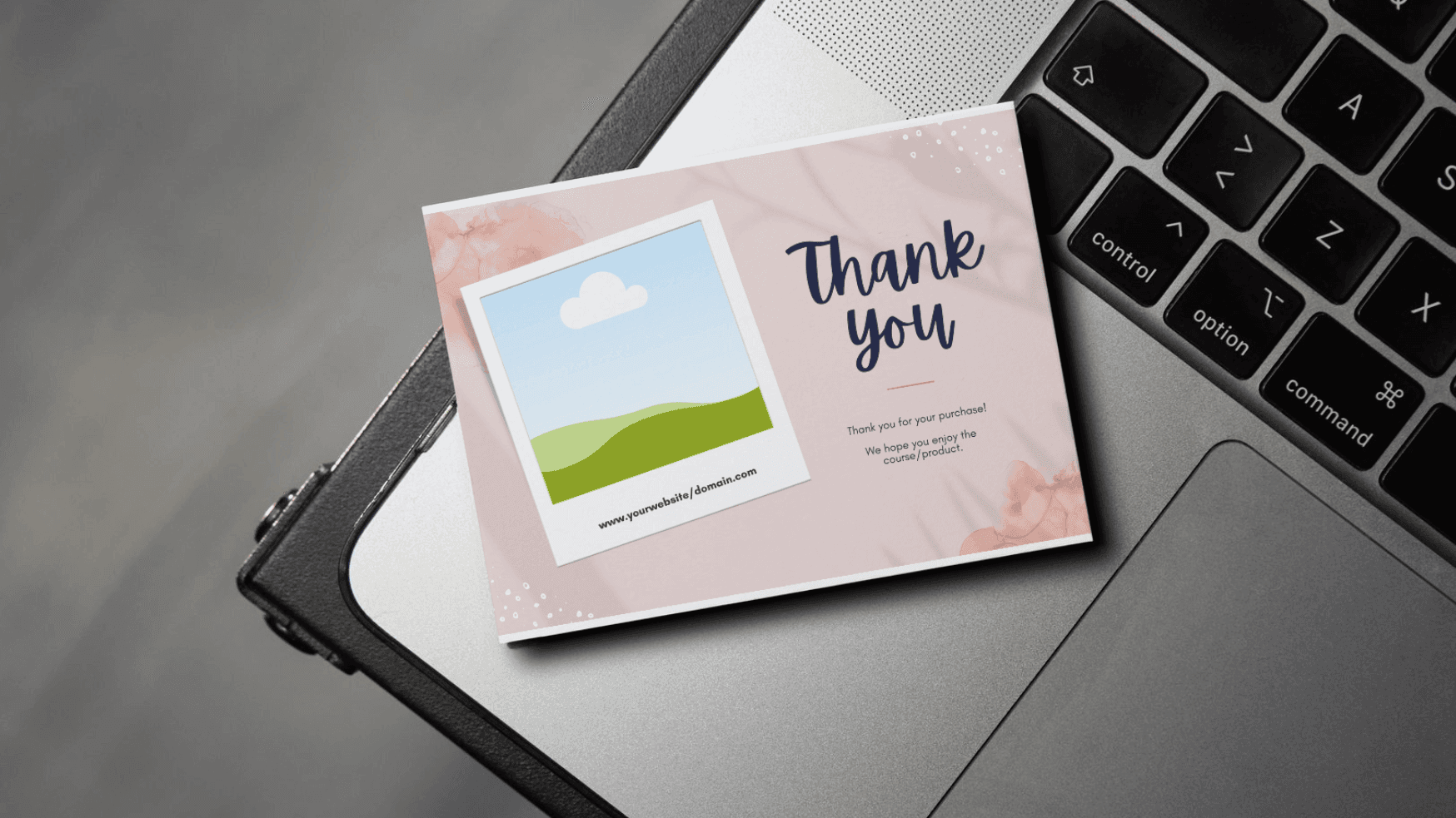 Thank You Card Design