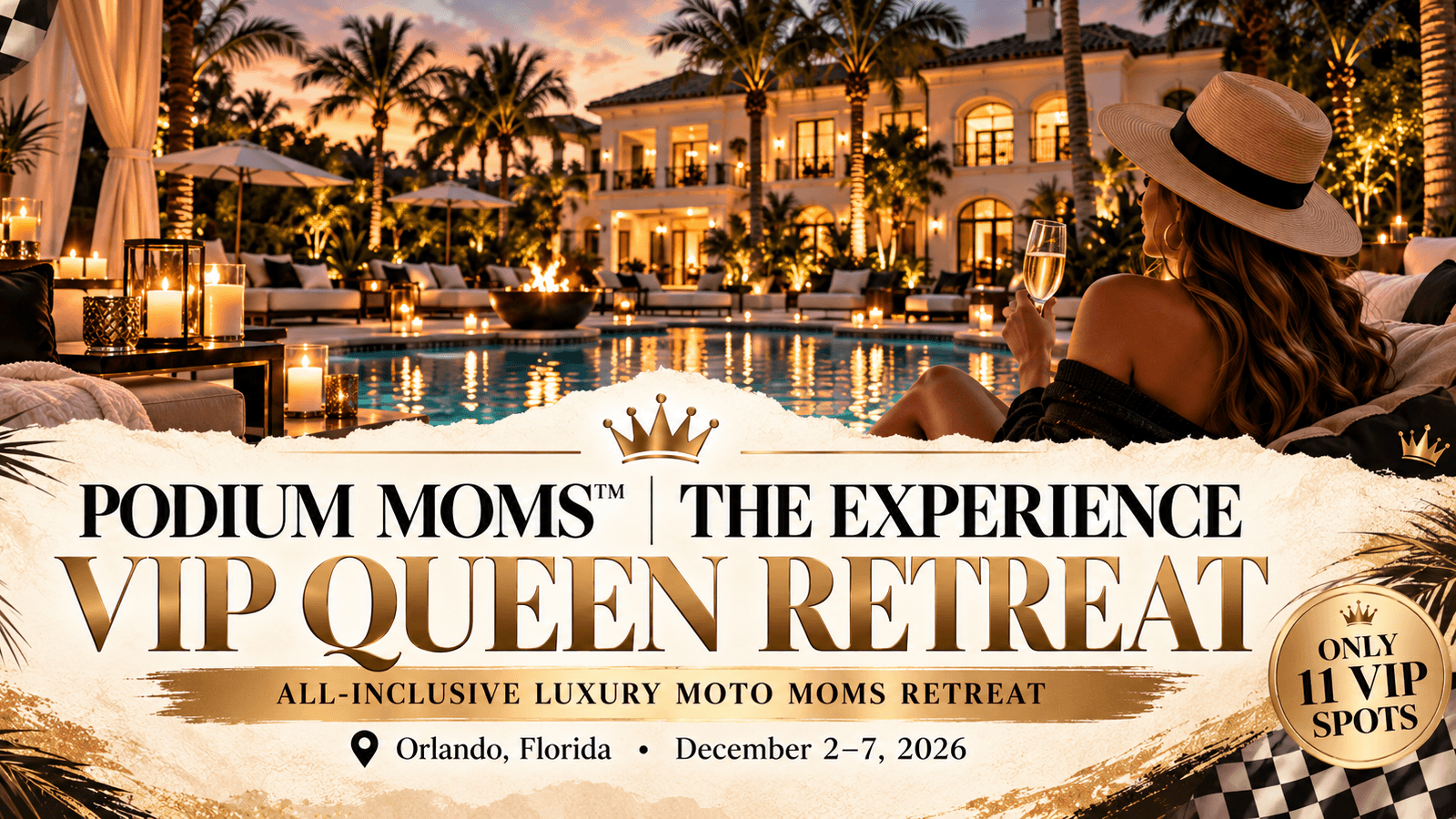 👑 PODIUM MOMS™ | THE VIP EXPERIENCE