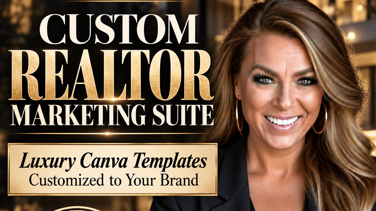 ✨ Custom Realtor Marketing Suite | Done For You