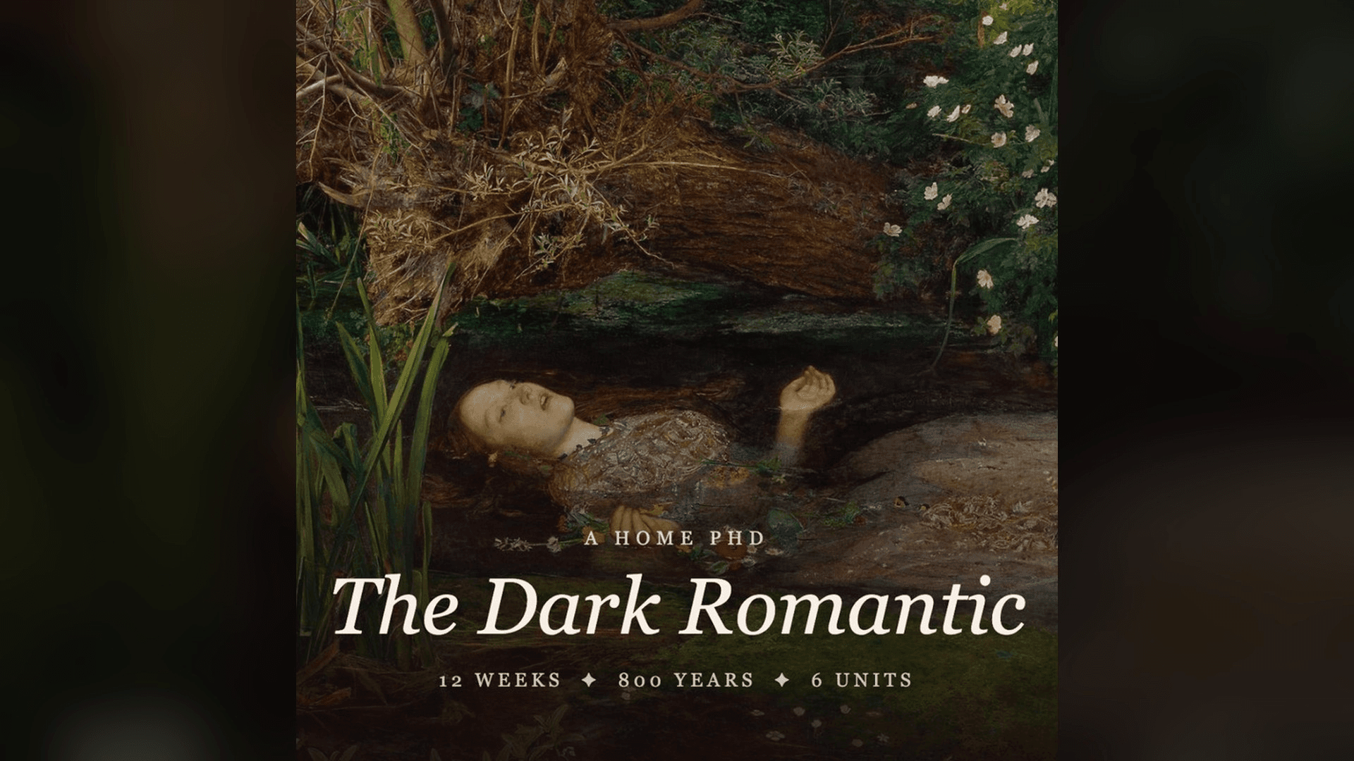 The Dark Romantic ✦ A Home PhD