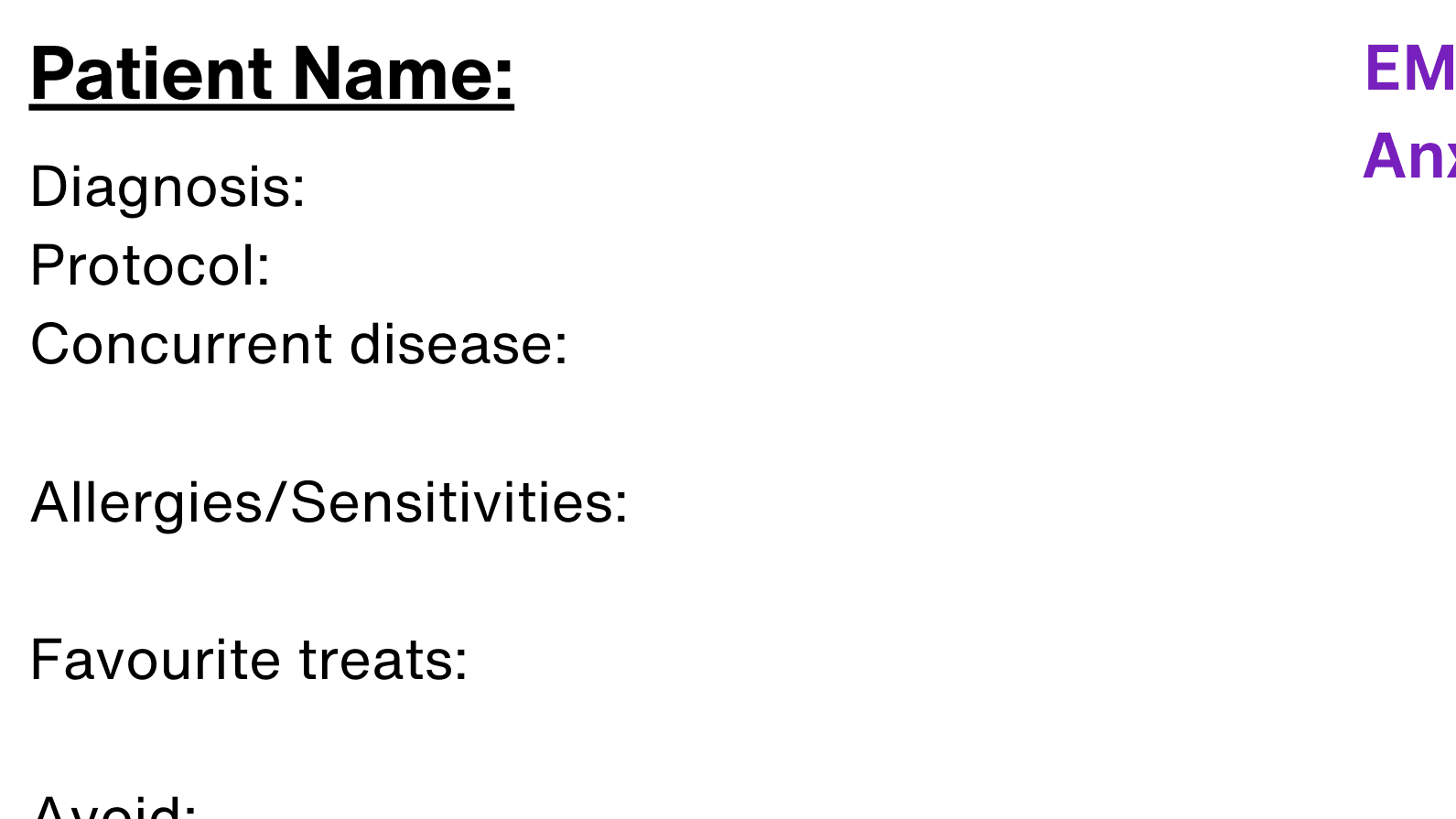 Chemotherapy Patient Preference Guide