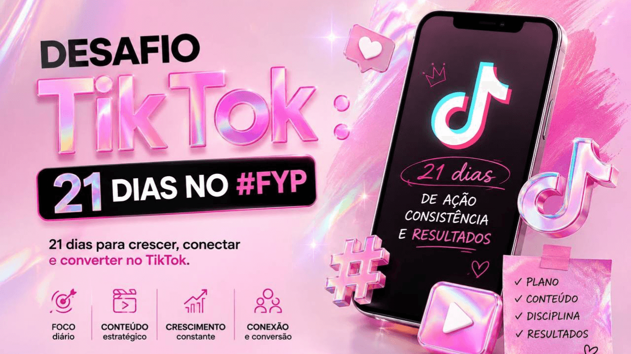 DESAFIO TIKTOK : 21 DIAS NO FORYOU PAGE