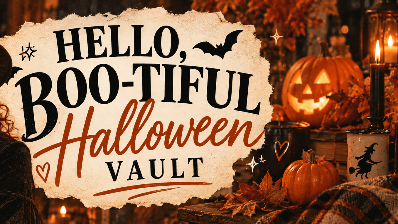 Hello, Boo-tiful Halloween Vault