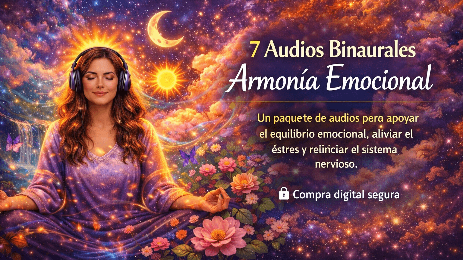 7 Audios Binaurales de Armonía Emocional 💖