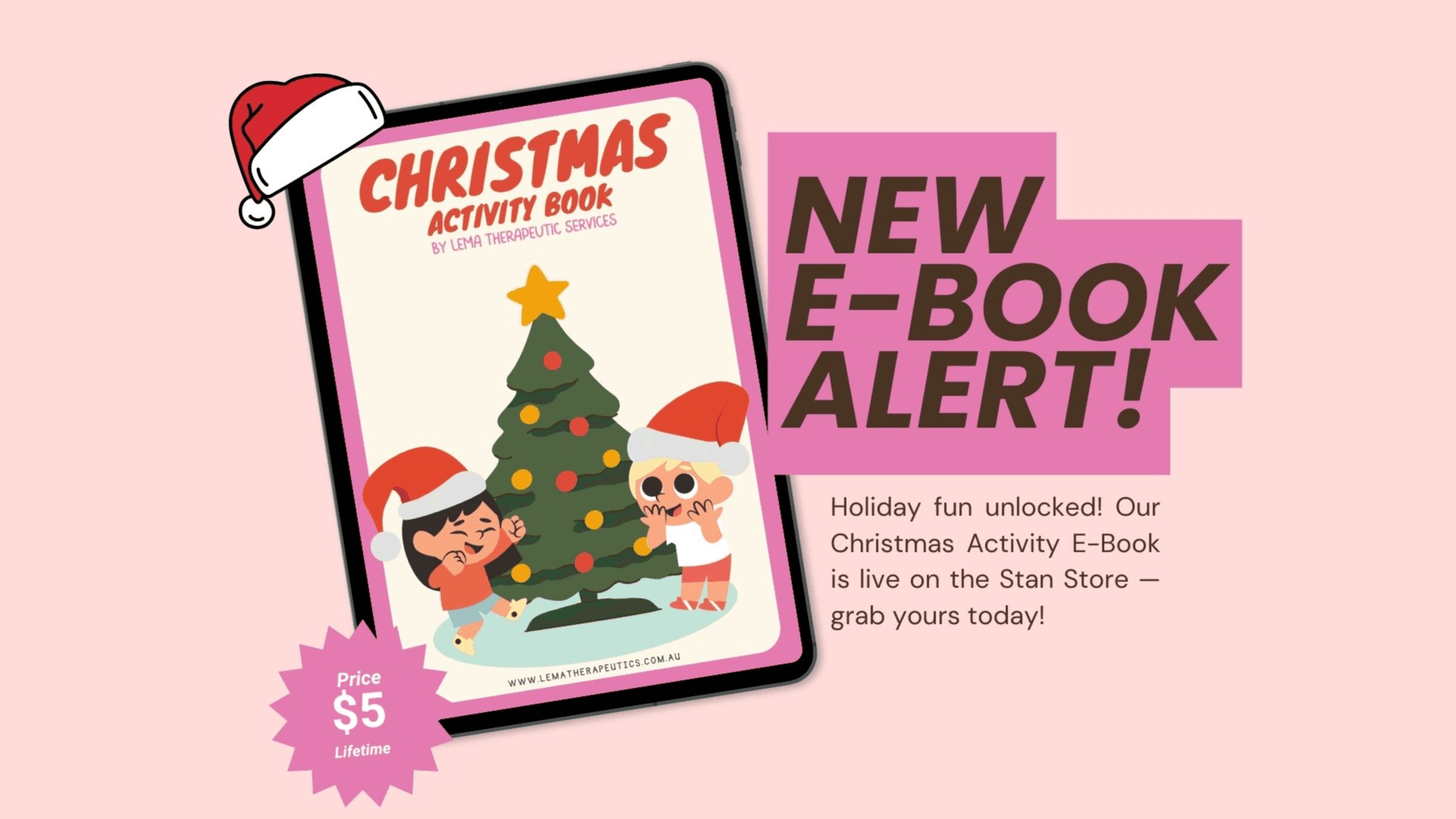 Get My Christmas Activity Ebook Now!