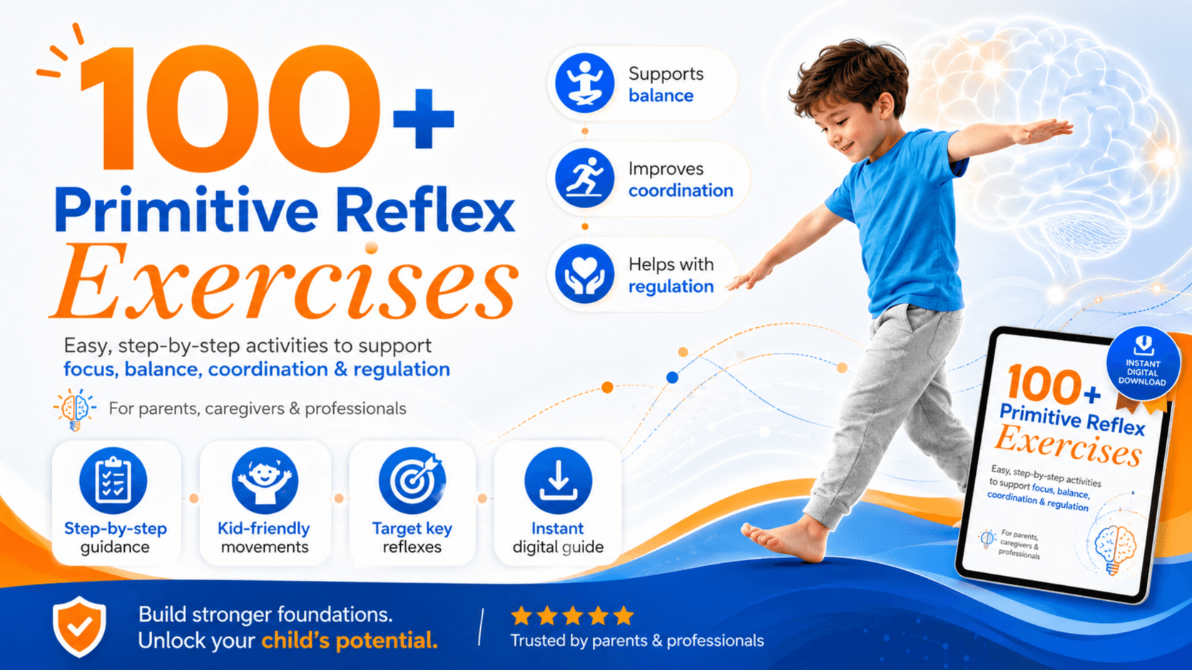 50% OFF | 100+ Primitive Reflex Exercises Bundle