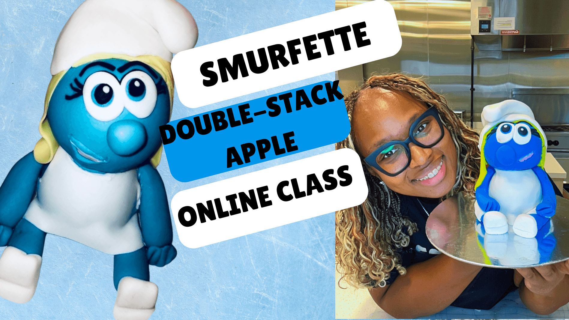 Smurfette Double-Stack Apple Magic