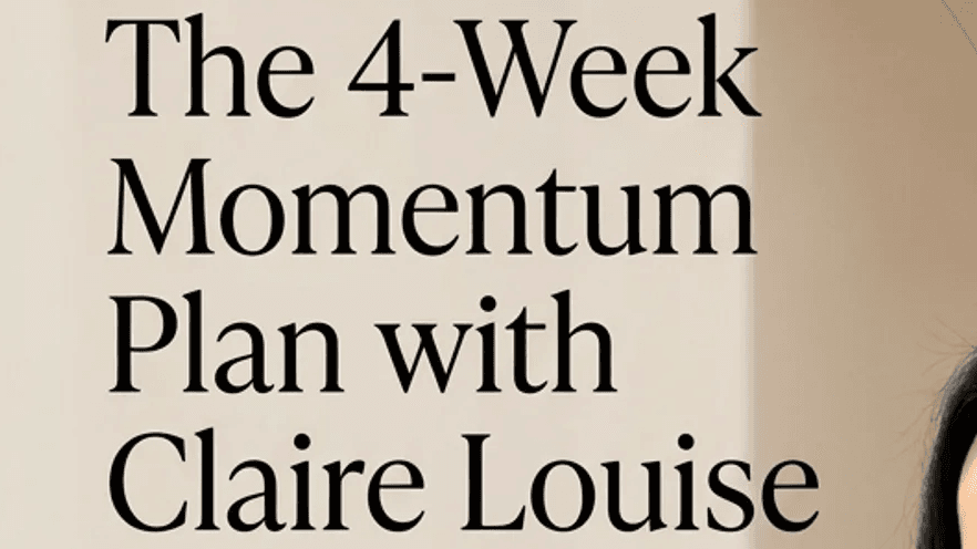 4 Week Momentum Plan