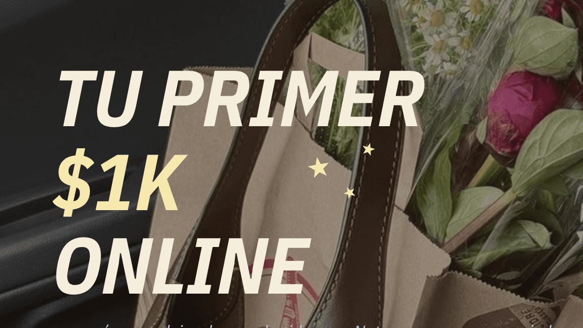 TU PRIMER $1K DLLS ONLINE