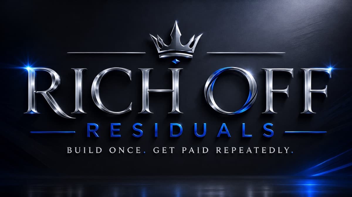 RICH OFF RESIDUALS: The Quote Page Blueprint