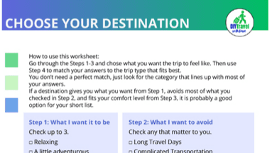 The Destination Decider