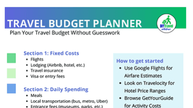 Your Travel Budget Planner