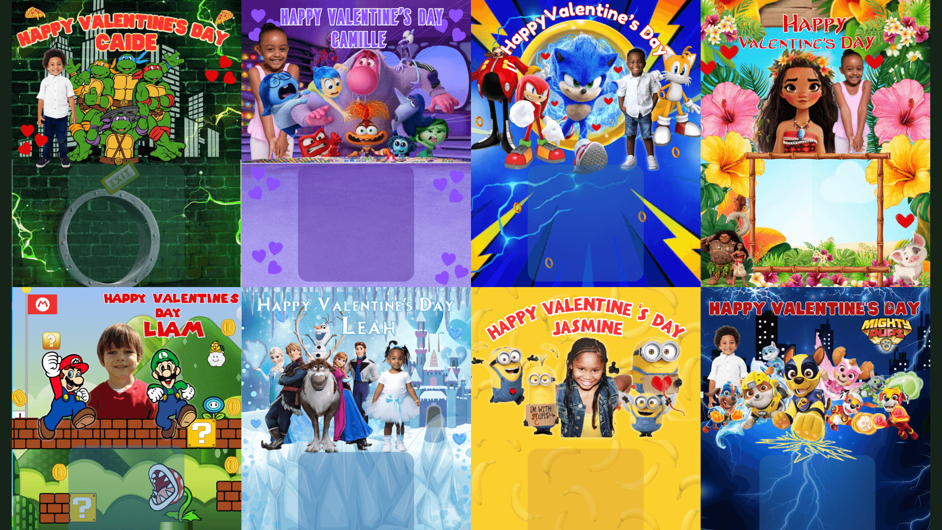 Jumbo Valentine’s Day Card Design Bundle