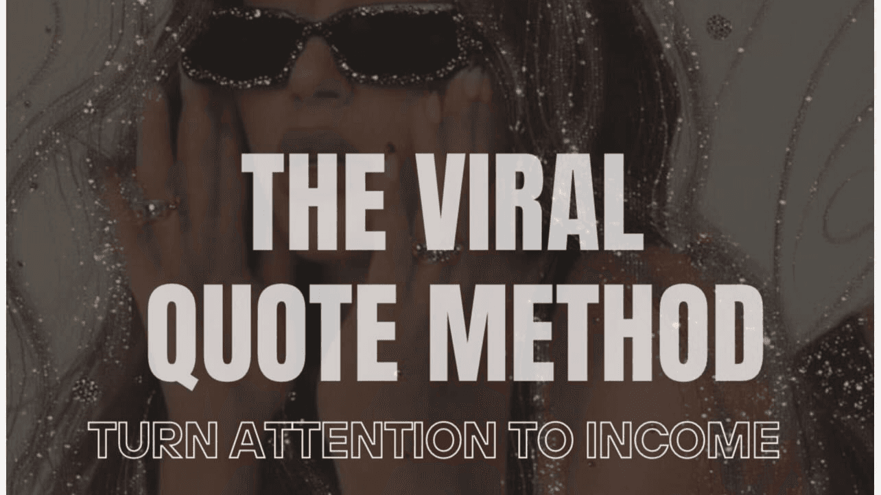 The VIRAL Quote Method | Master Resell Rights
