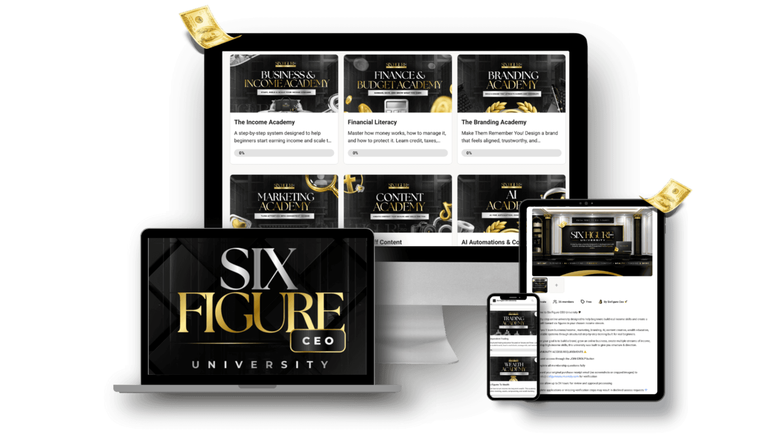 Six Figure Ceo University; Phase 1