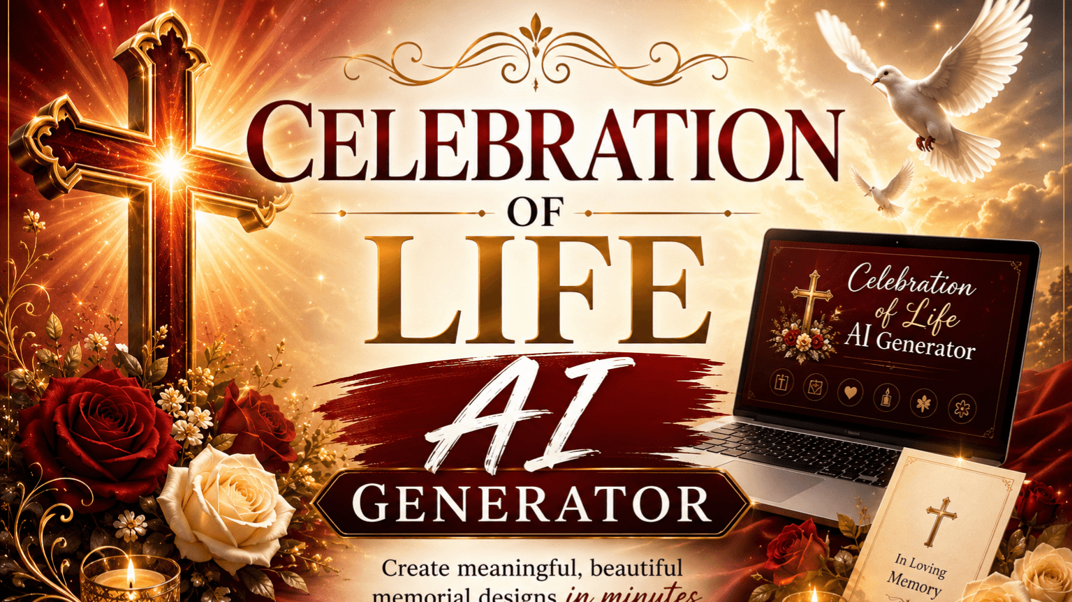 Celebration of Life AI Generator