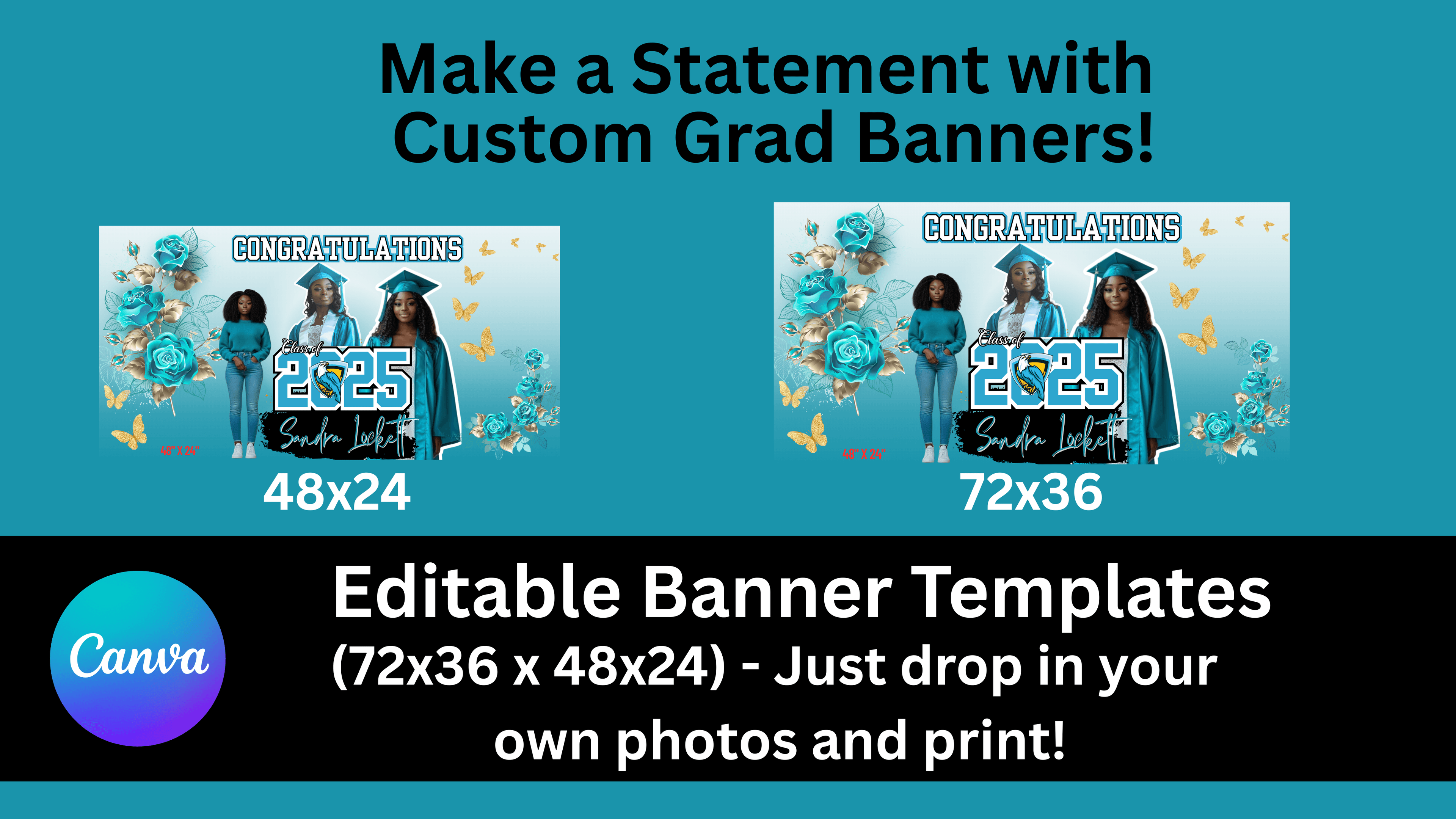 Editable Graduation Banner Templates  