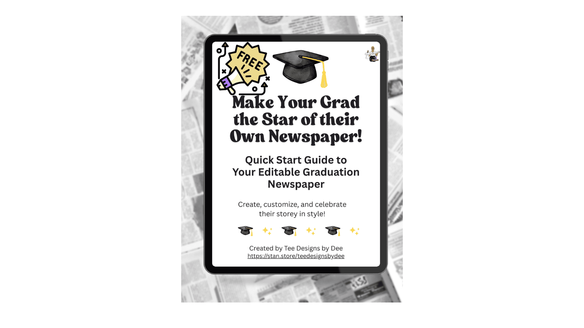 Free Grad Newspaper Quick Start Guide