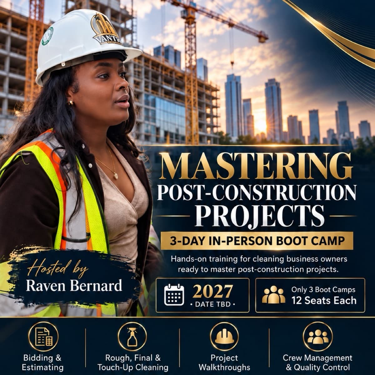 In Person Post Construction Cleaning Boot Camp “27