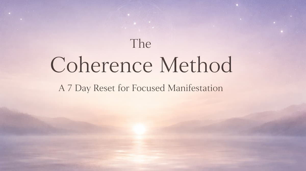 The Coherence Method