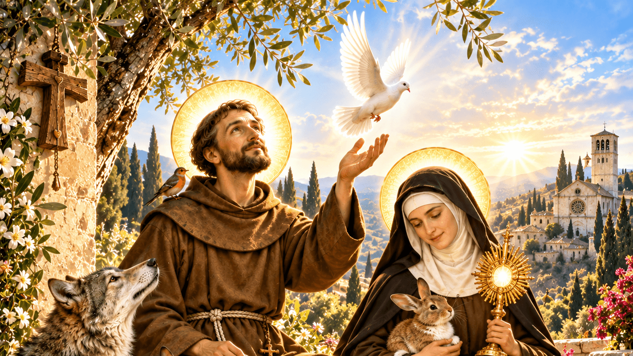 MIRACLES OF ST. FRANCIS & ST. CLARE OF ASSISI 