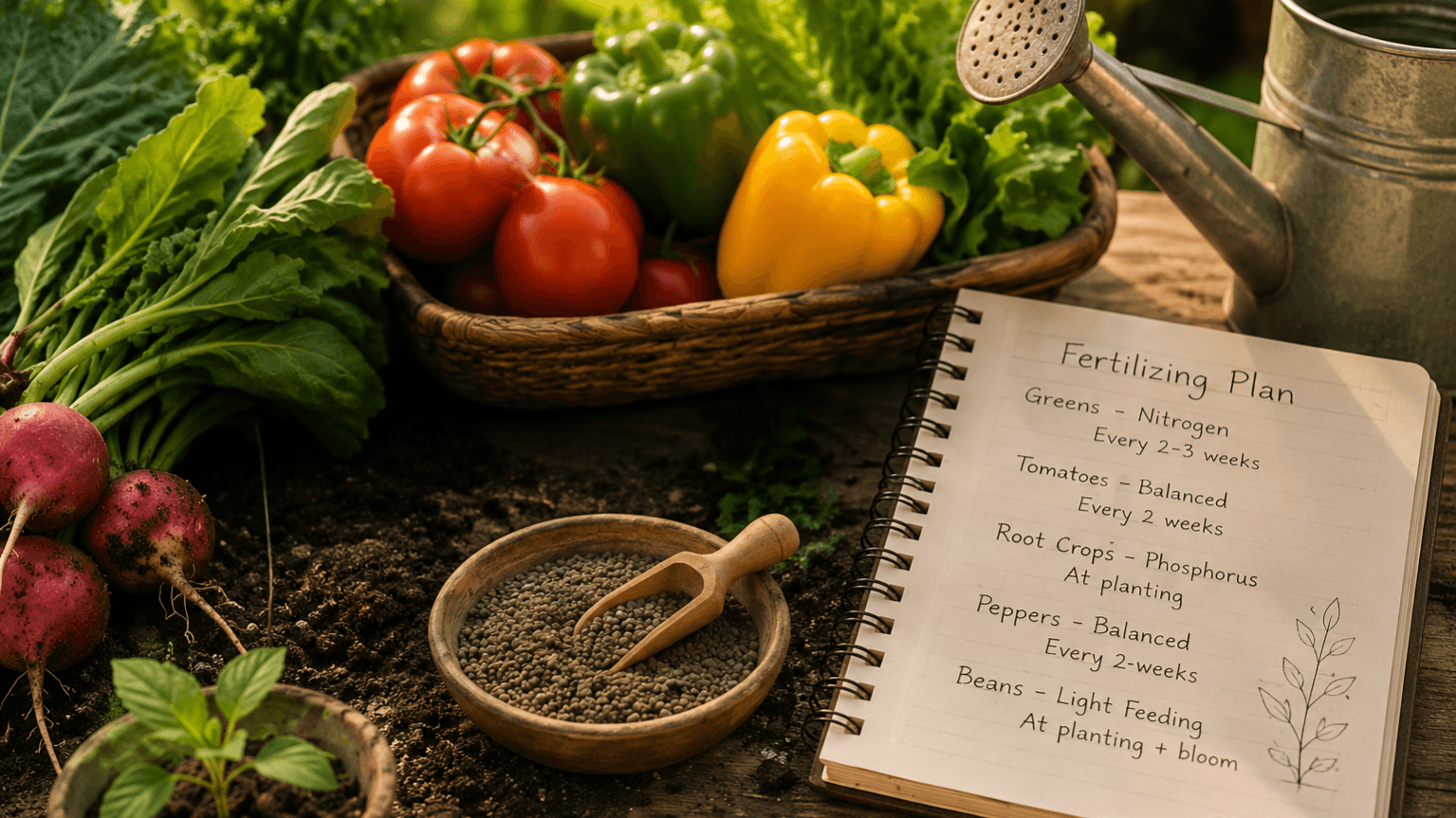 Complete Vegetable Fertilizing Guide