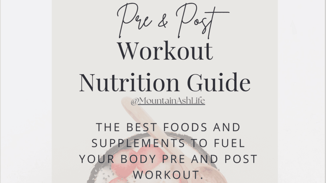 Get My Pre & Post Workout Nutrition Guide Now!