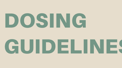 Infant dosage herbal medicine guidelines