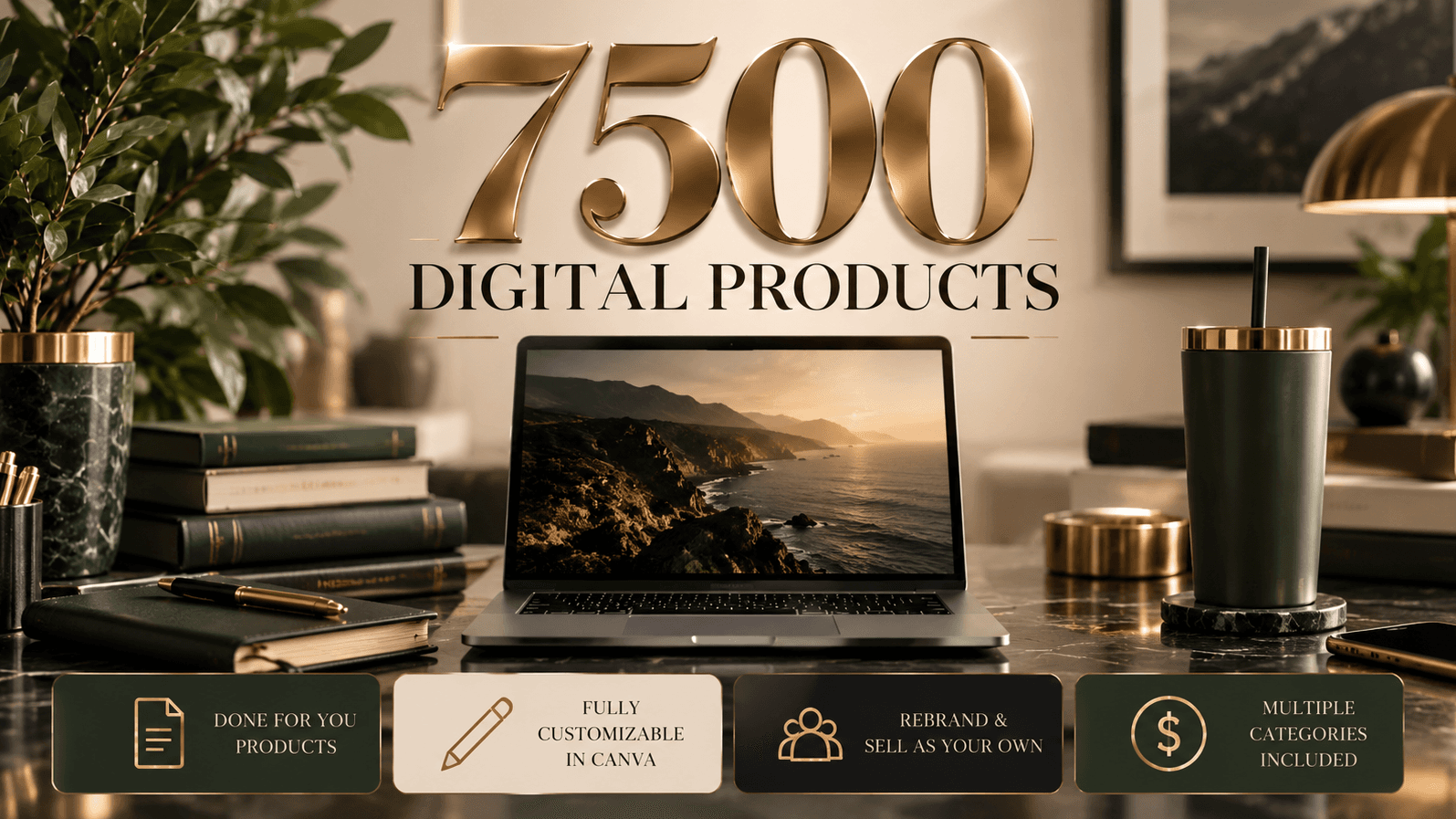 7500+ Done For You Digital Product Bundle